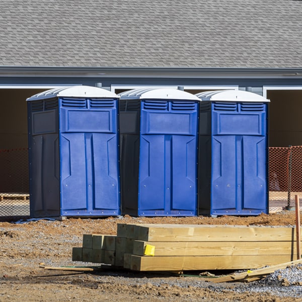 are there any restrictions on where i can place the porta potties during my rental period in Pine Haven Wyoming